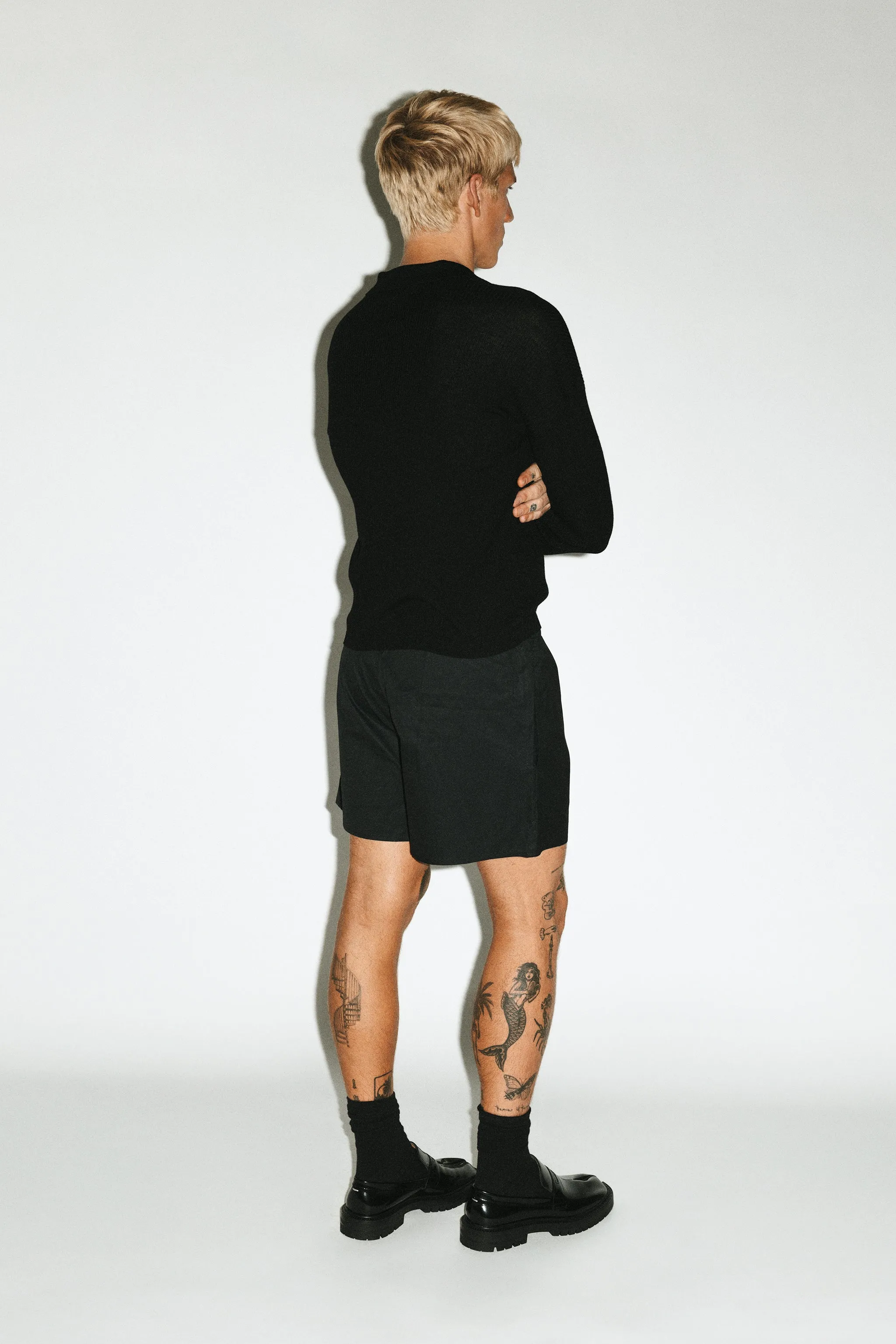 Doheny Cotton Poplin Shorts | Black sold by California Arts product image thumbnail 3