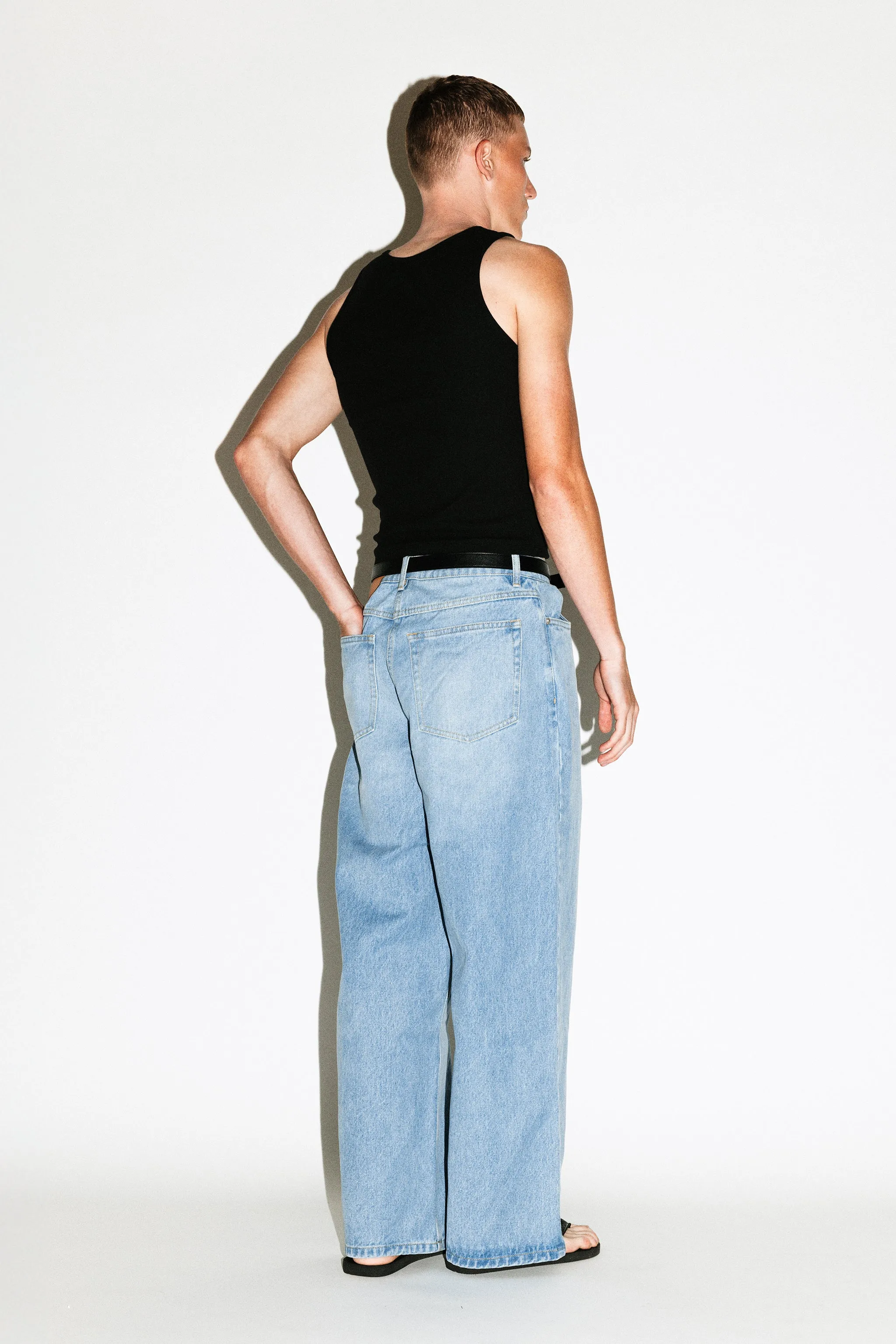 Laurel Relaxed Wide-Leg Jeans | Rinse sold by California Arts product image thumbnail 3