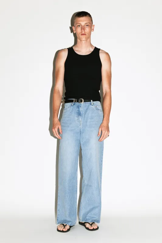 Laurel Relaxed Wide-Leg Jeans  |  Rinse sold by California Arts