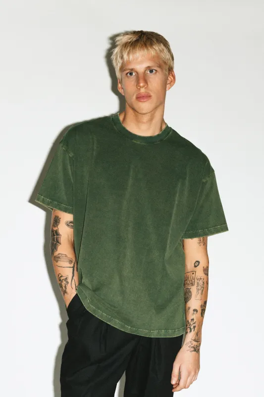 Eames Americana Fit T-Shirt | Sunfaded Moss sold by California Arts