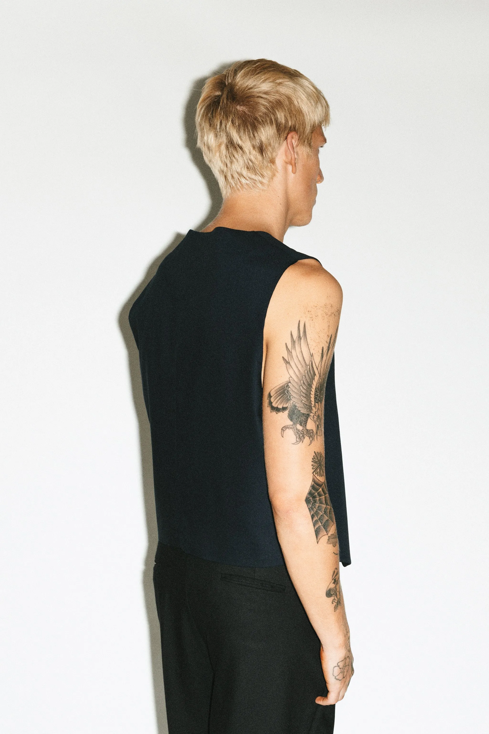 Nightingale Suit Vest | Navy sold by California Arts product image thumbnail 3