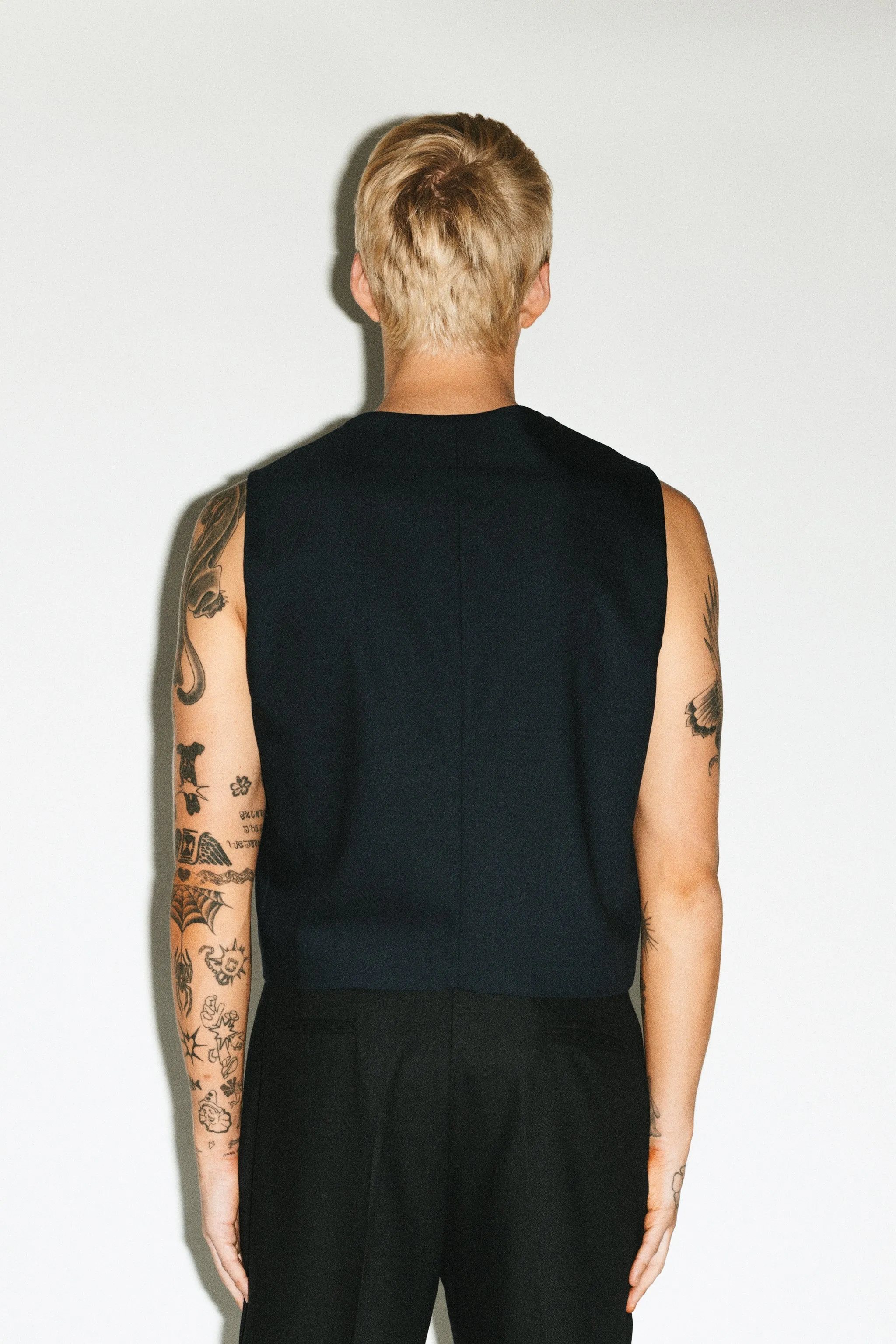 Nightingale Suit Vest | Navy sold by California Arts product image thumbnail 4