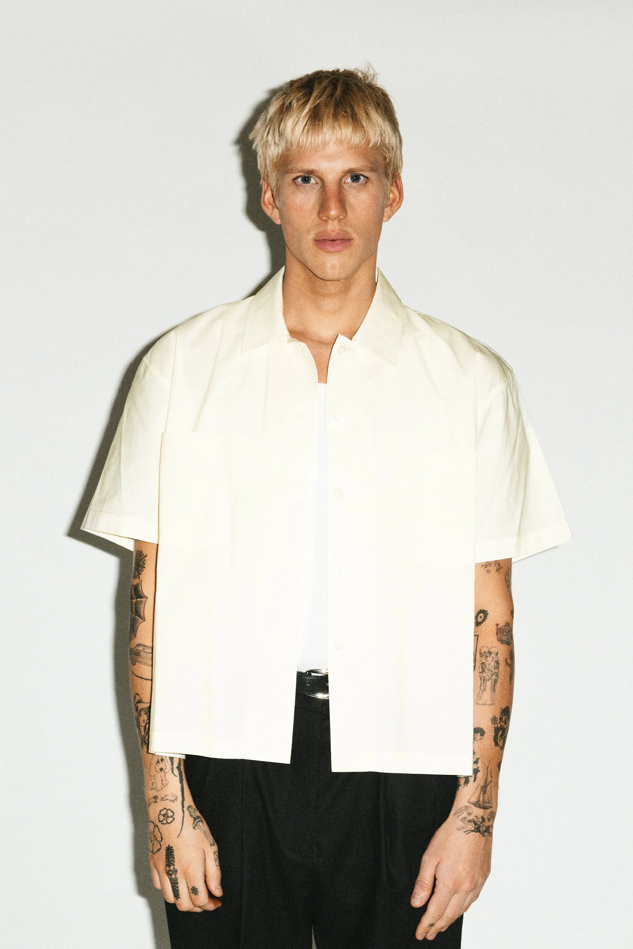 Venice Short-Sleeve Summer Shirt | Butter sold by California Arts