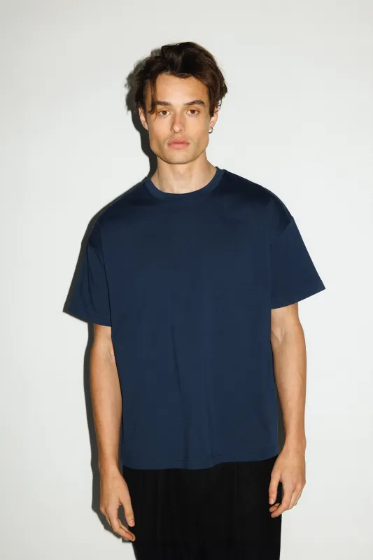 Eames Americana Fit T-Shirt | Navy sold by California Arts