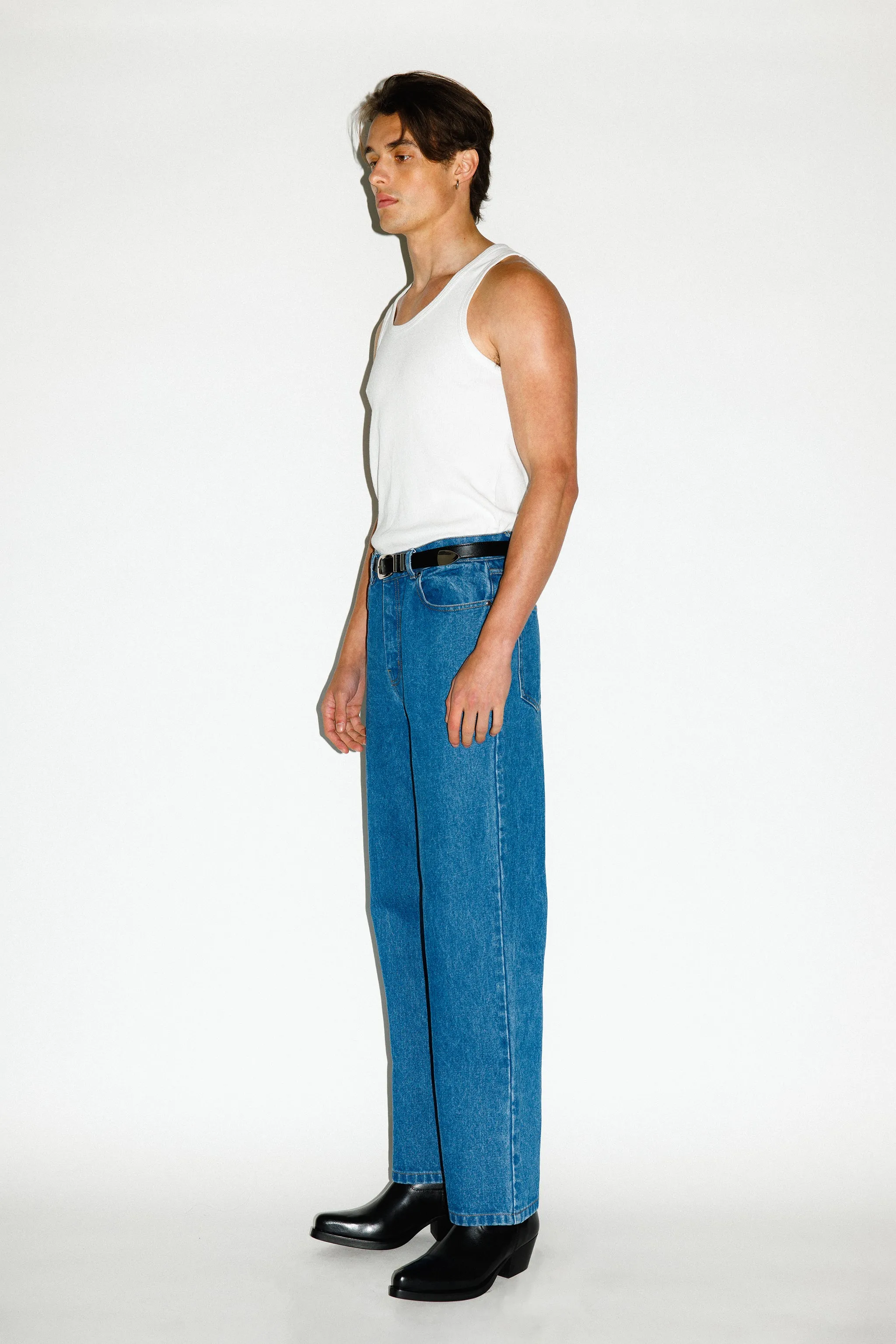 Rodeo Classic Straight-Leg Jeans | Indigo sold by California Arts product image thumbnail 3