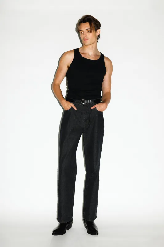 Rodeo Classic Straight-Leg Jeans  |  Midnight sold by California Arts