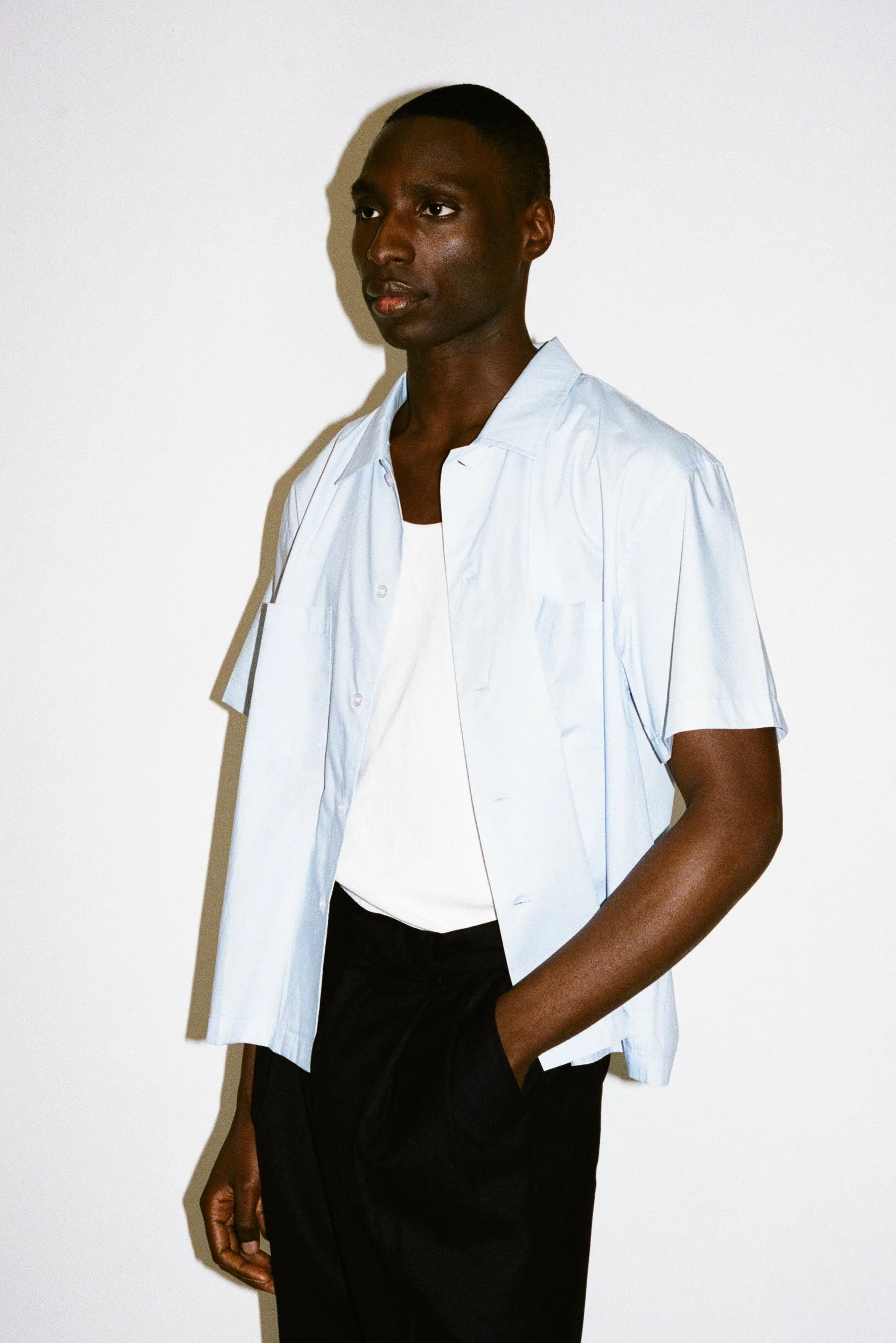 Venice Short-Sleeve Summer Shirt | Blue sold by California Arts product image thumbnail 2