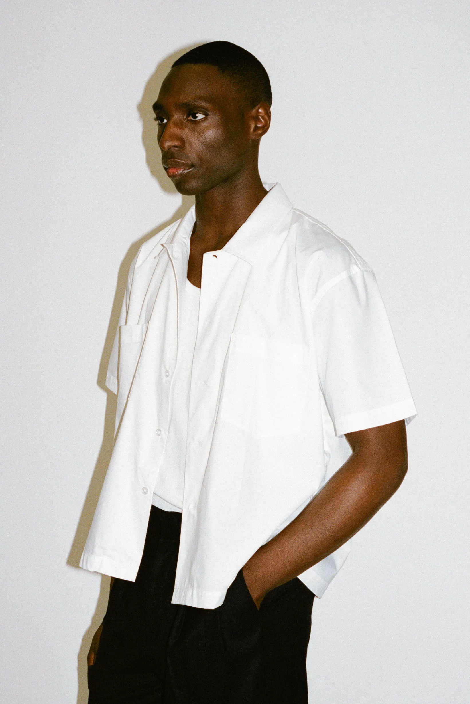 Venice Short-Sleeve Summer Shirt | Eggshell sold by California Arts product image thumbnail 2