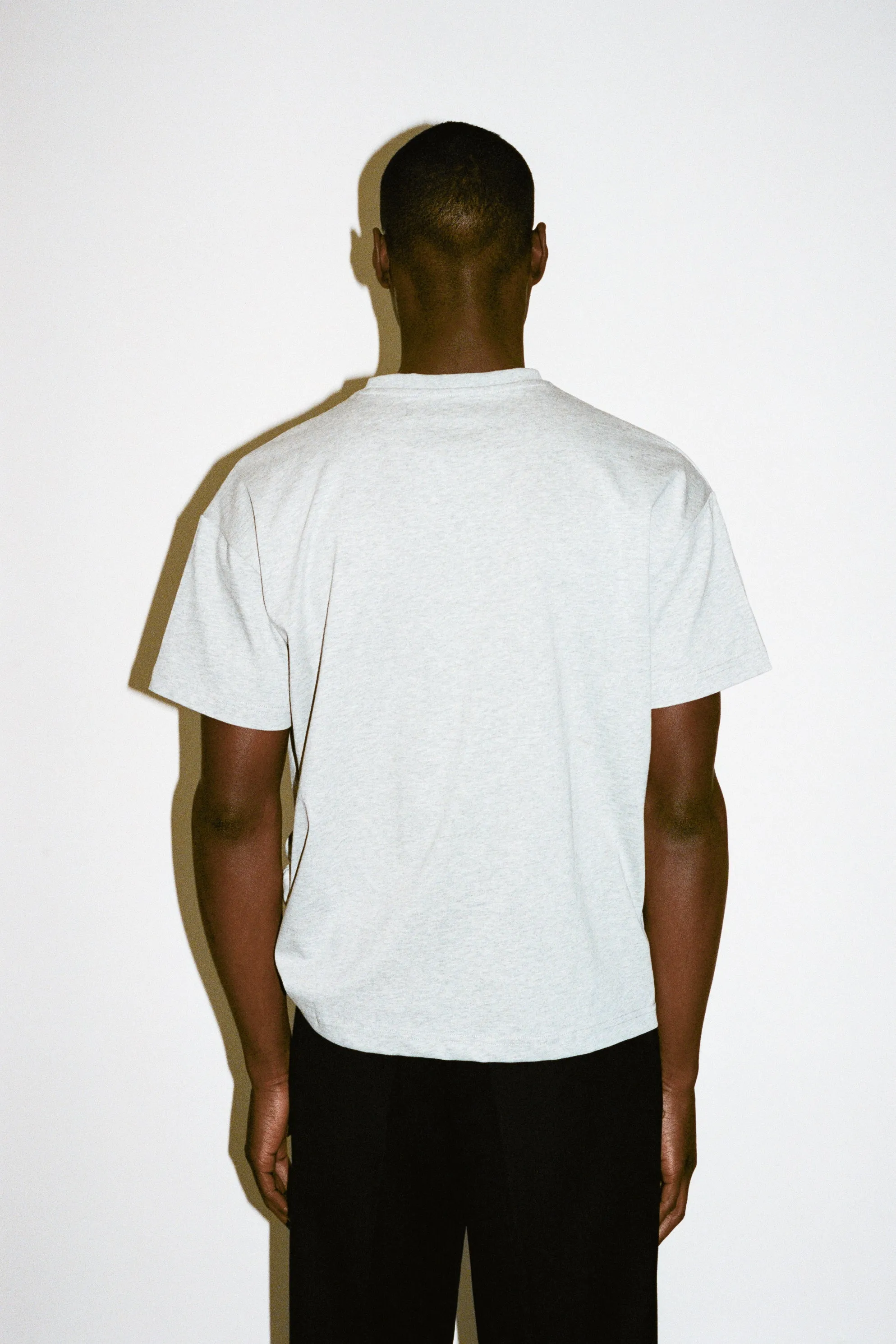 Eames Americana Fit T-Shirt | Grey Melange sold by California Arts product image thumbnail 5