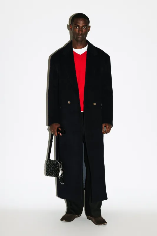 Manhattan Oversized Overcoat  |  Navy sold by California Arts