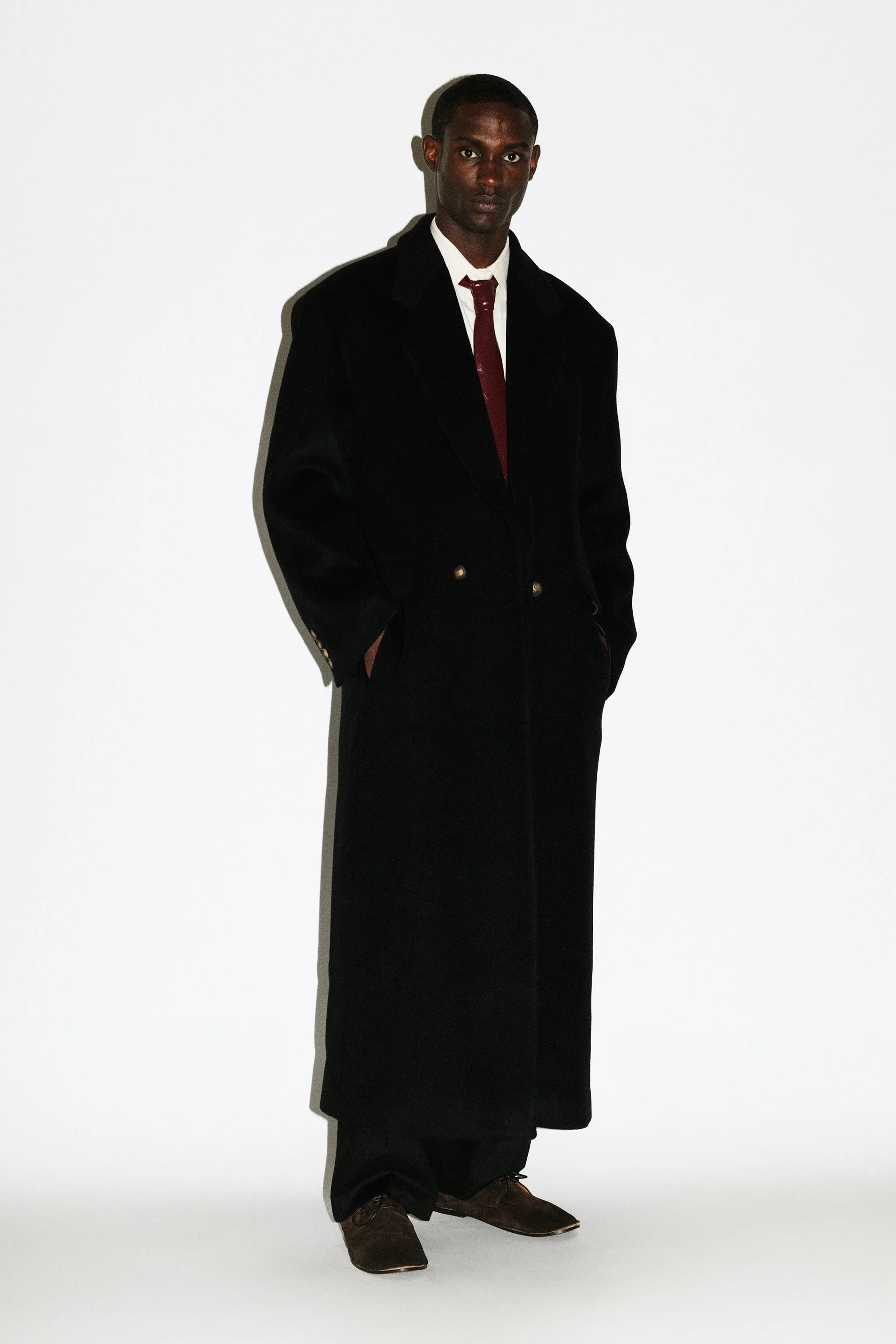 Manhattan Oversized Overcoat | Black sold by California Arts product image thumbnail 3