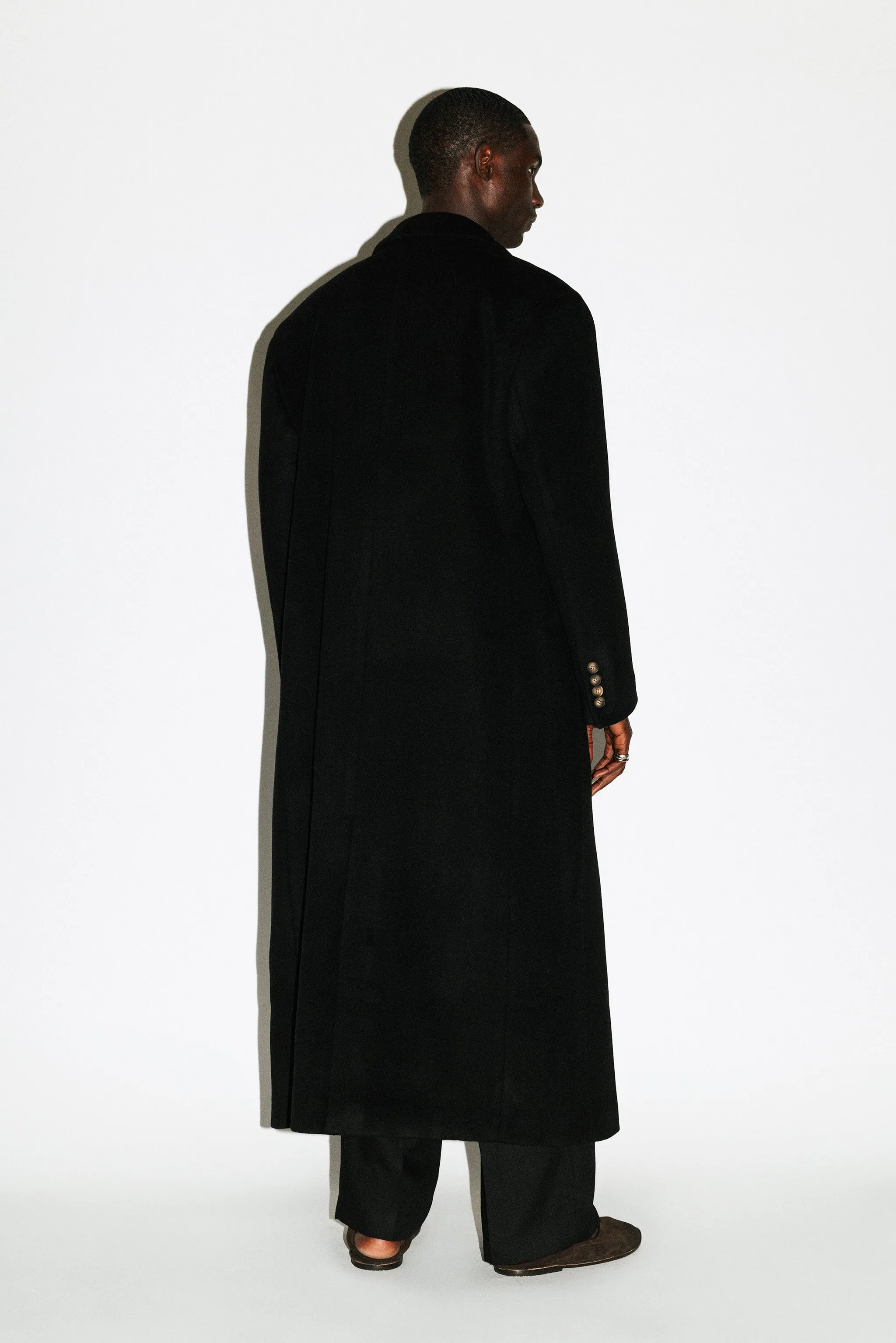 Manhattan Oversized Overcoat | Black sold by California Arts product image thumbnail 4
