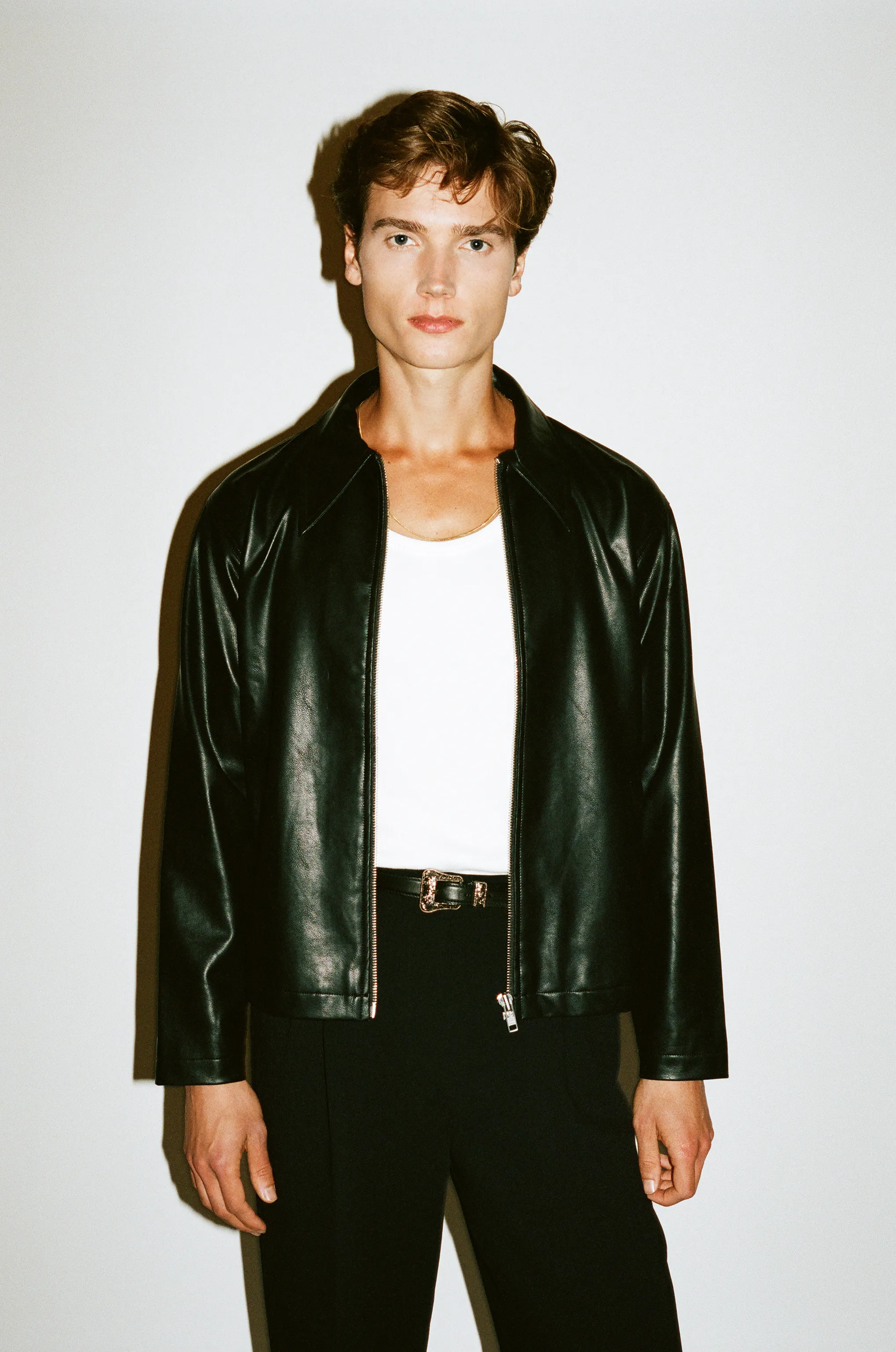 Fairfax Vegan Blouson | Black sold by California Arts