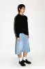 Baxter Wide-Leg Denim Shorts | Rinse sold by California Arts
