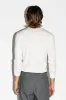 Almont Slim Crew Cardigan  |  Cream sold by California Arts