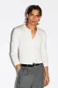 Almont Slim Crew Cardigan  |  Cream sold by California Arts