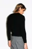 Almont Slim Crew Cardigan | Black sold by California Arts