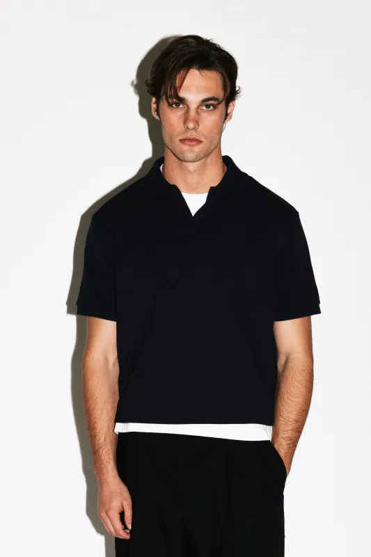 Earl Mini Polo  |  Navy sold by California Arts