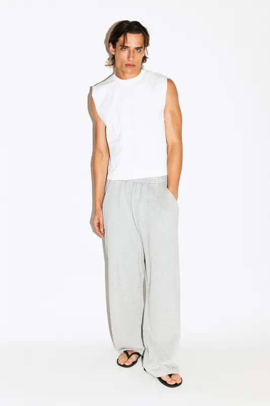 Kinney Ultra-Relaxed Sweatpant  |  Grey Melange sold by California Arts