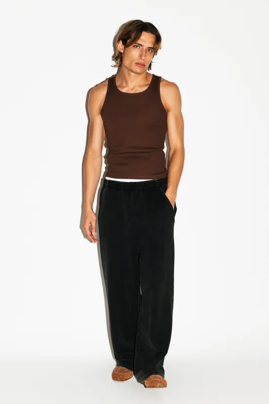 Kinney Ultra-Relaxed Sweatpant  |  Sunfaded Black sold by California Arts