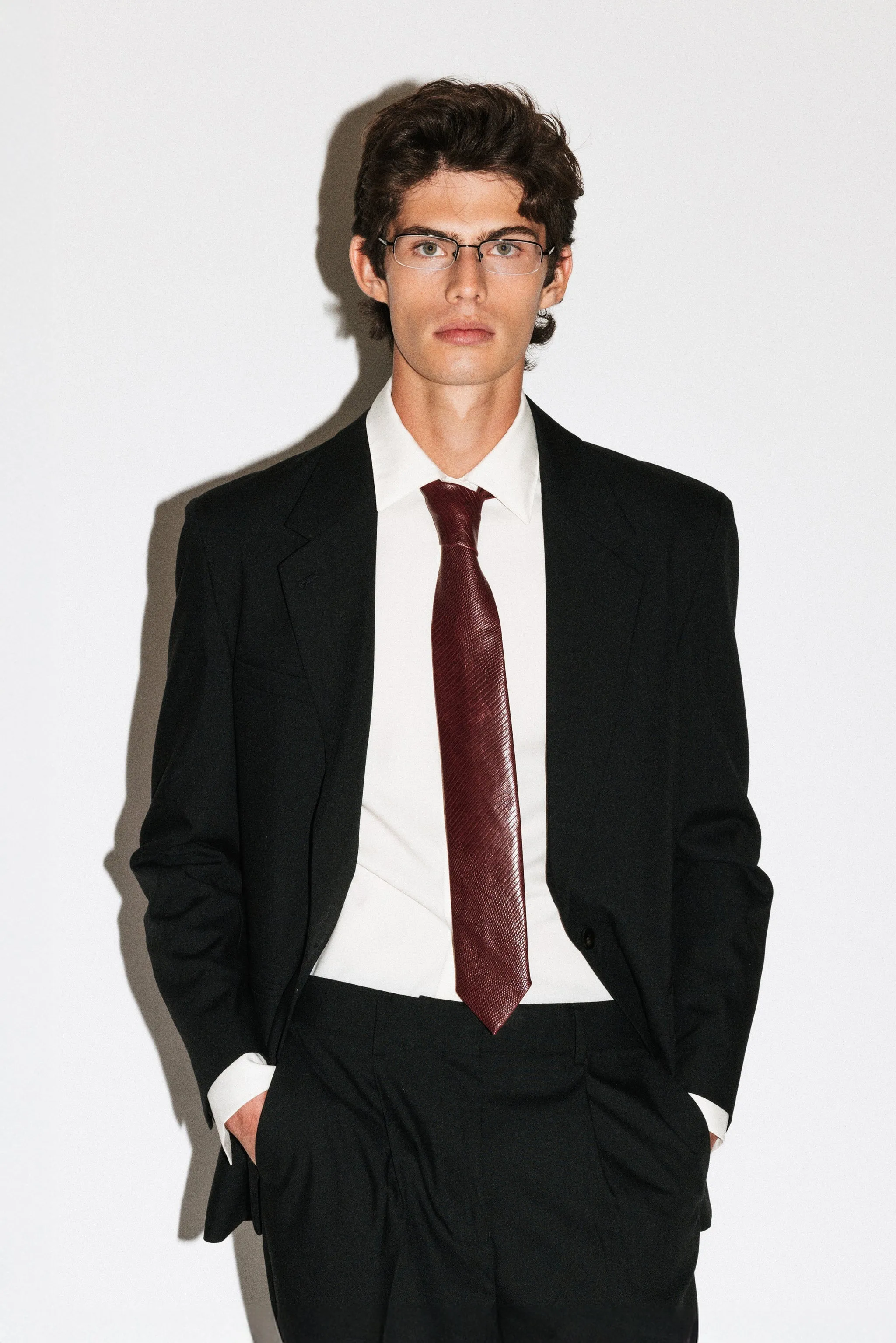 Reservoir Lizard Tie | Merlot sold by California Arts