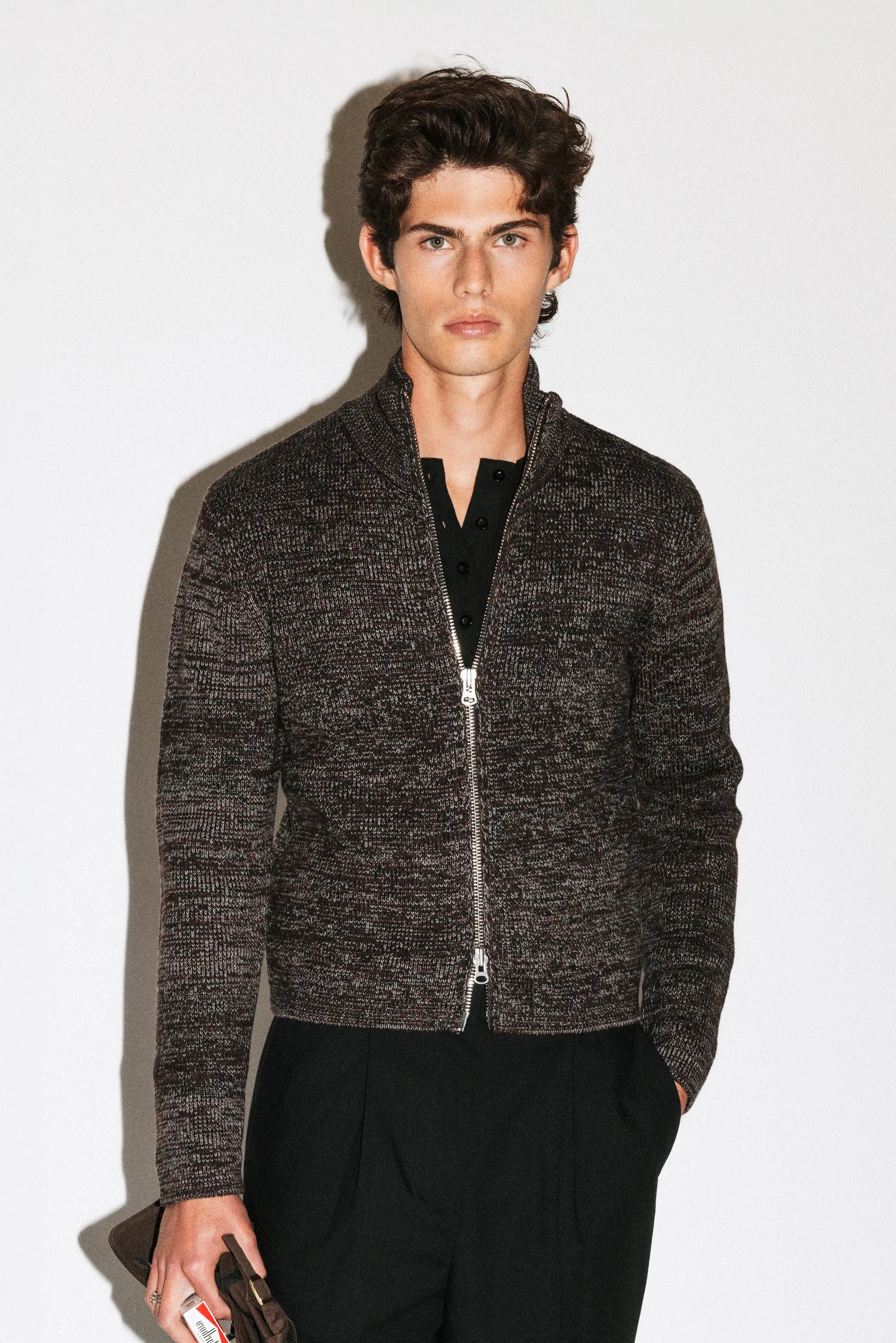Silverado Slim Zip Cardigan | Terre sold by California Arts