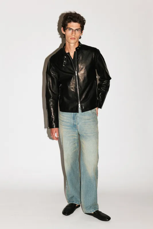 Wilson Loose Taper Straight Leg Jeans  |  Mineral Rinse sold by California Arts