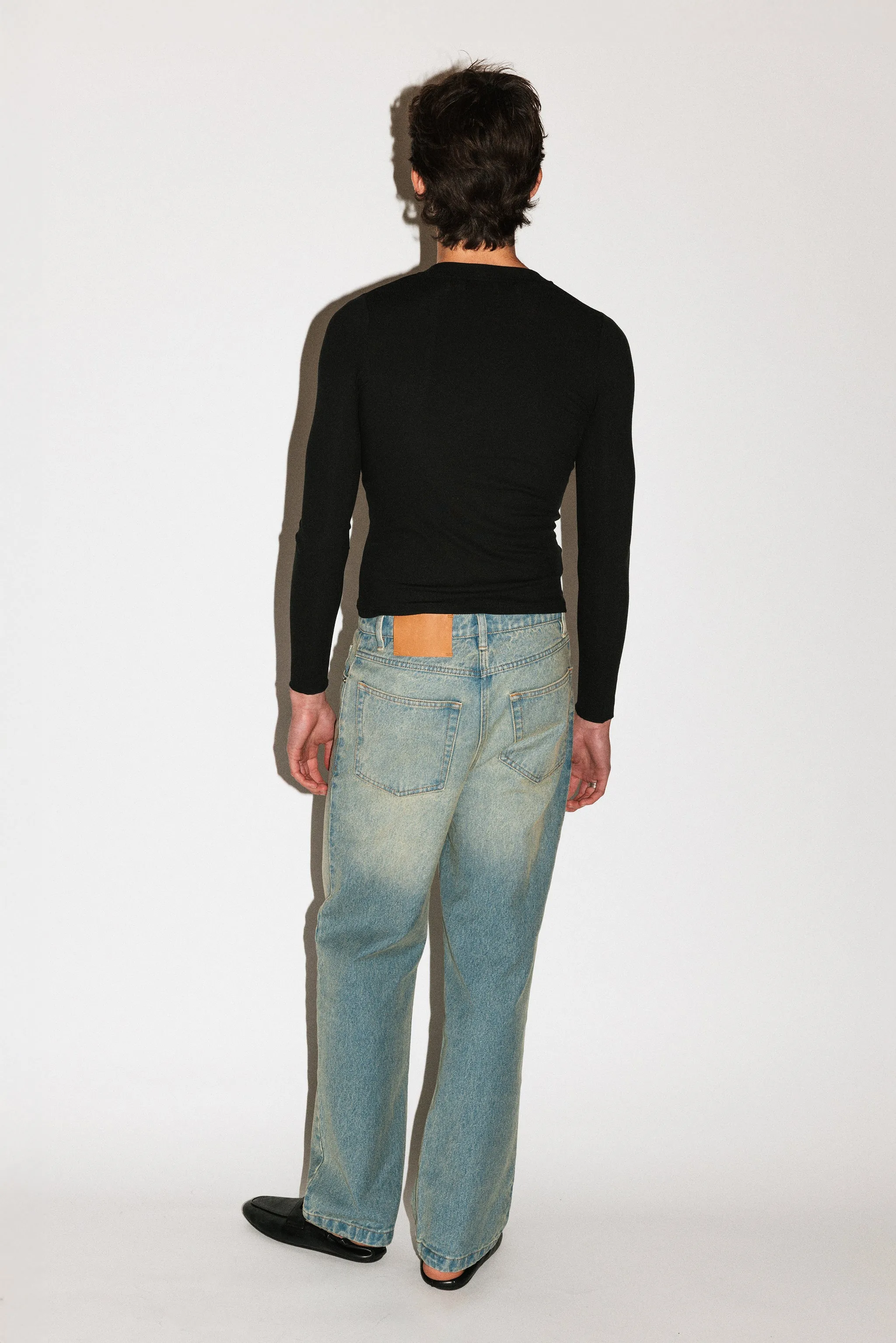 Wilson Loose Taper Straight Leg Jeans | Mineral Rinse sold by California Arts product image thumbnail 5