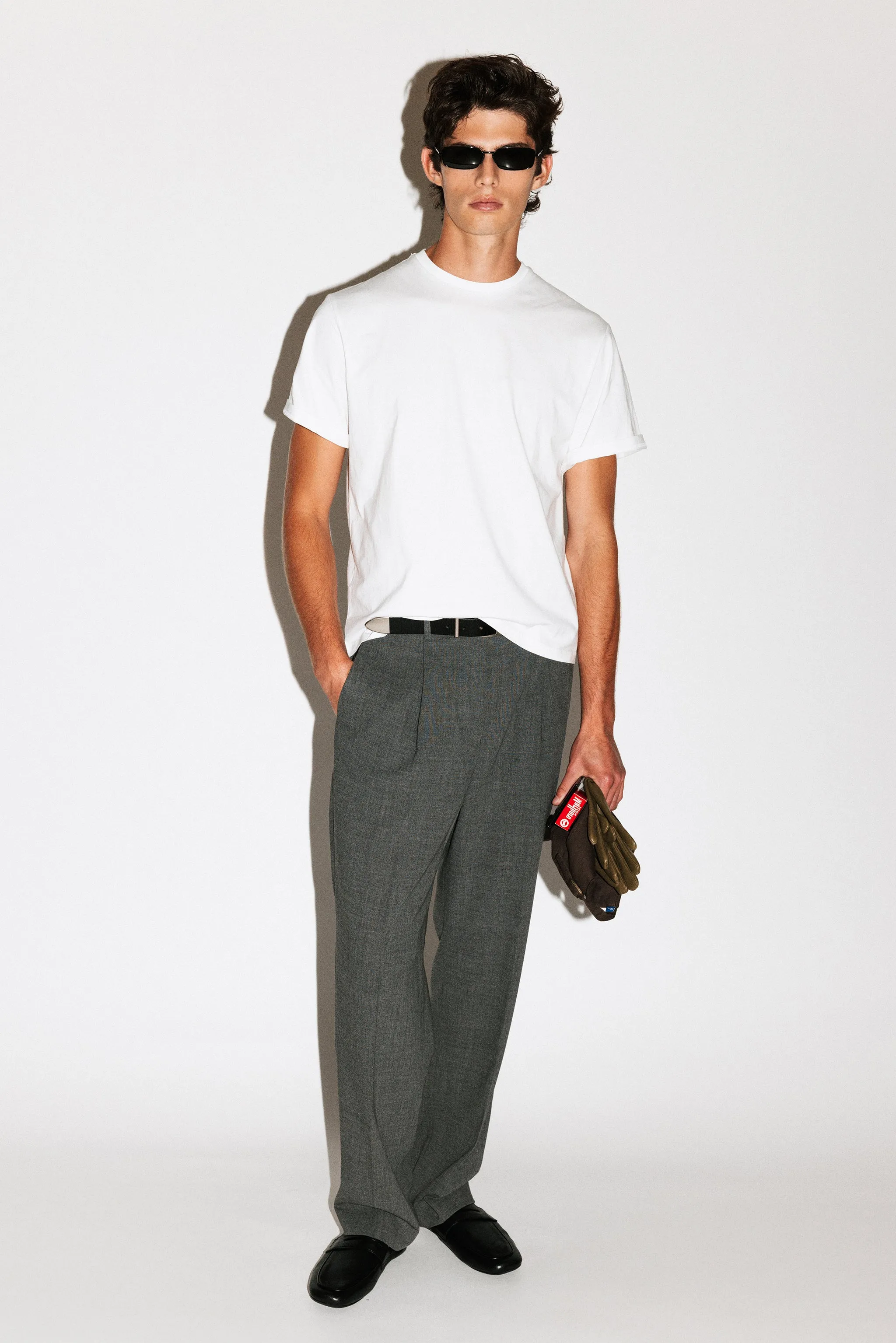 Matador Tailored Trouser | Grey Melange sold by California Arts