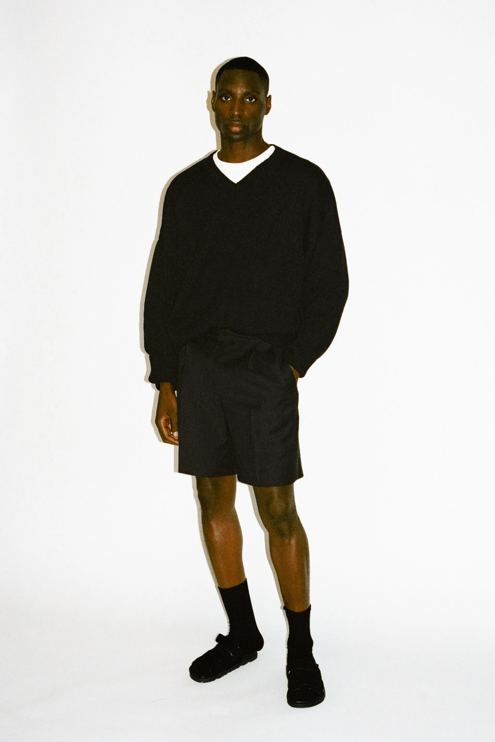 Villa Wide-Leg Tailored Shorts sold by California Arts