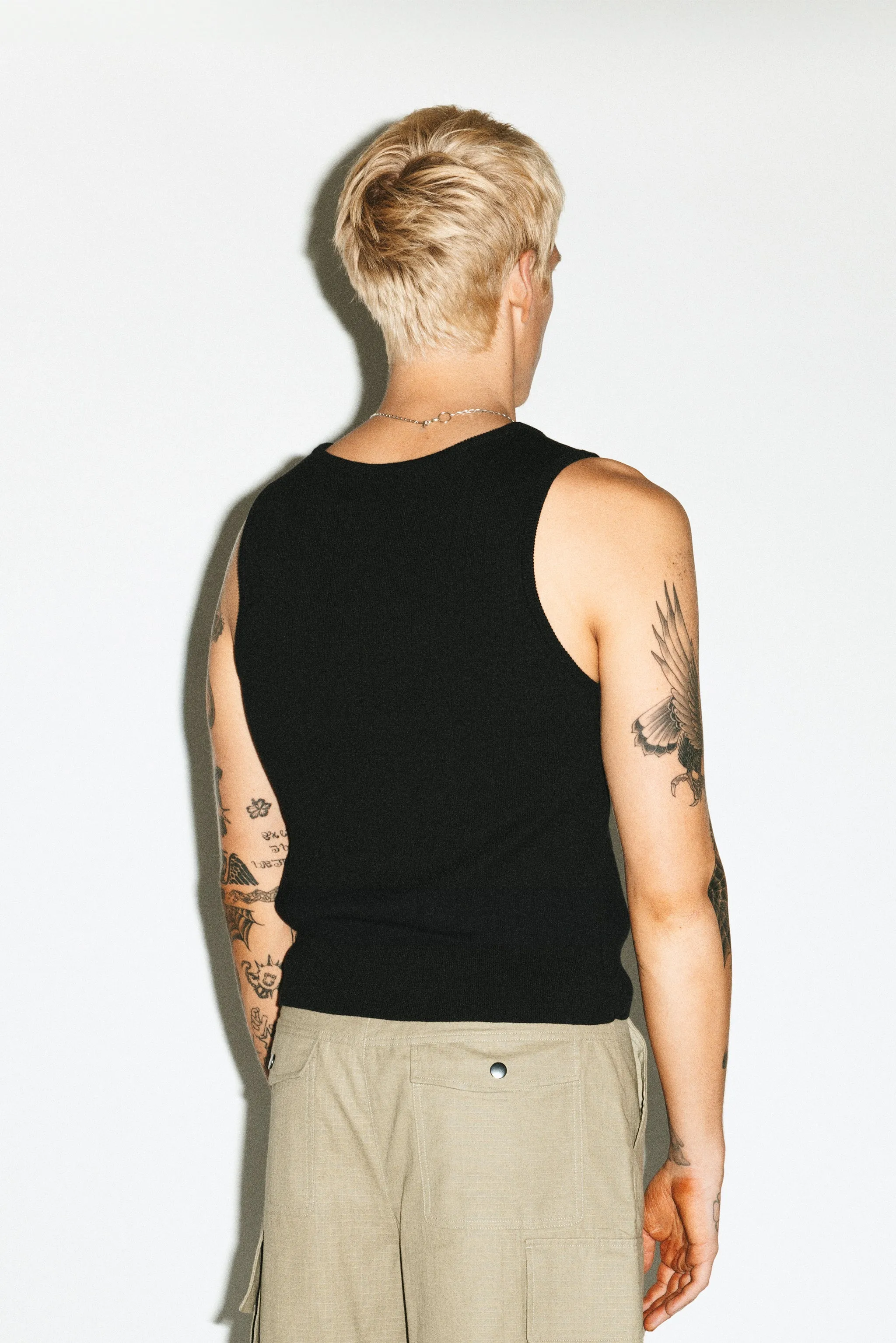 Virgil Cropped Tank sold by California Arts product image thumbnail 3