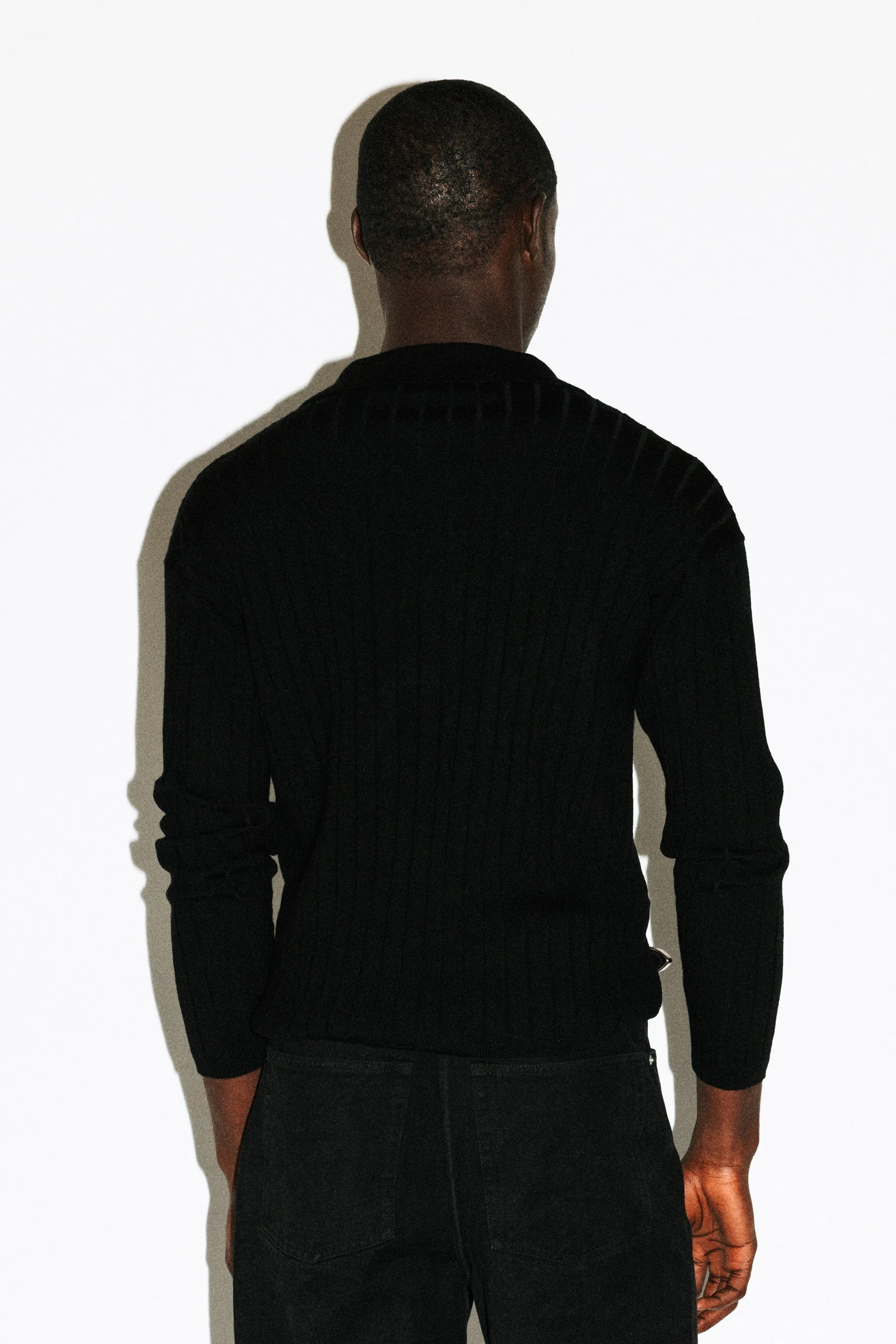 Vista Ribbed Wool Polo sold by California Arts product image thumbnail 5
