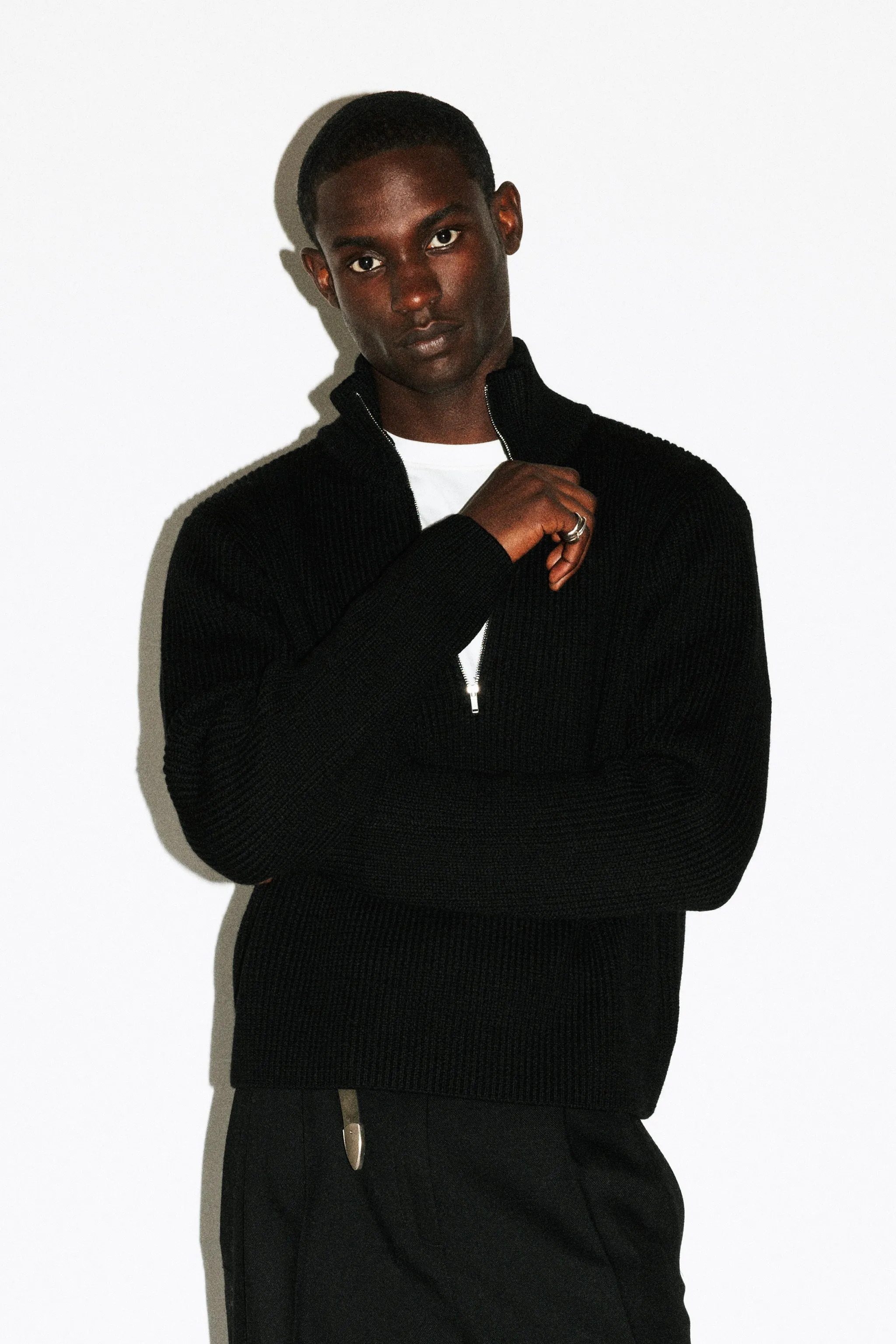 Walden Chunky Half-Zip Wool Sweater sold by California Arts product image thumbnail 2