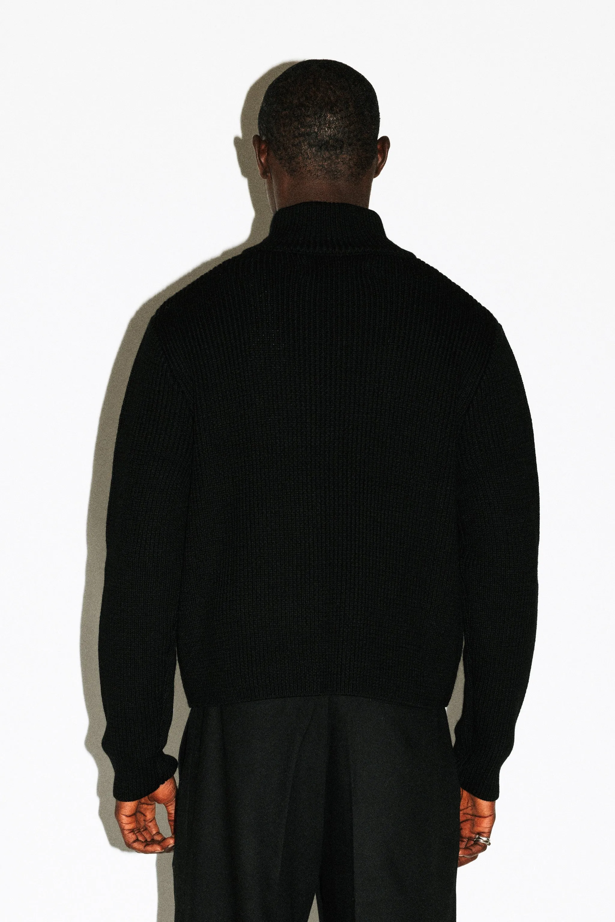 Walden Chunky Half-Zip Wool Sweater sold by California Arts product image thumbnail 5
