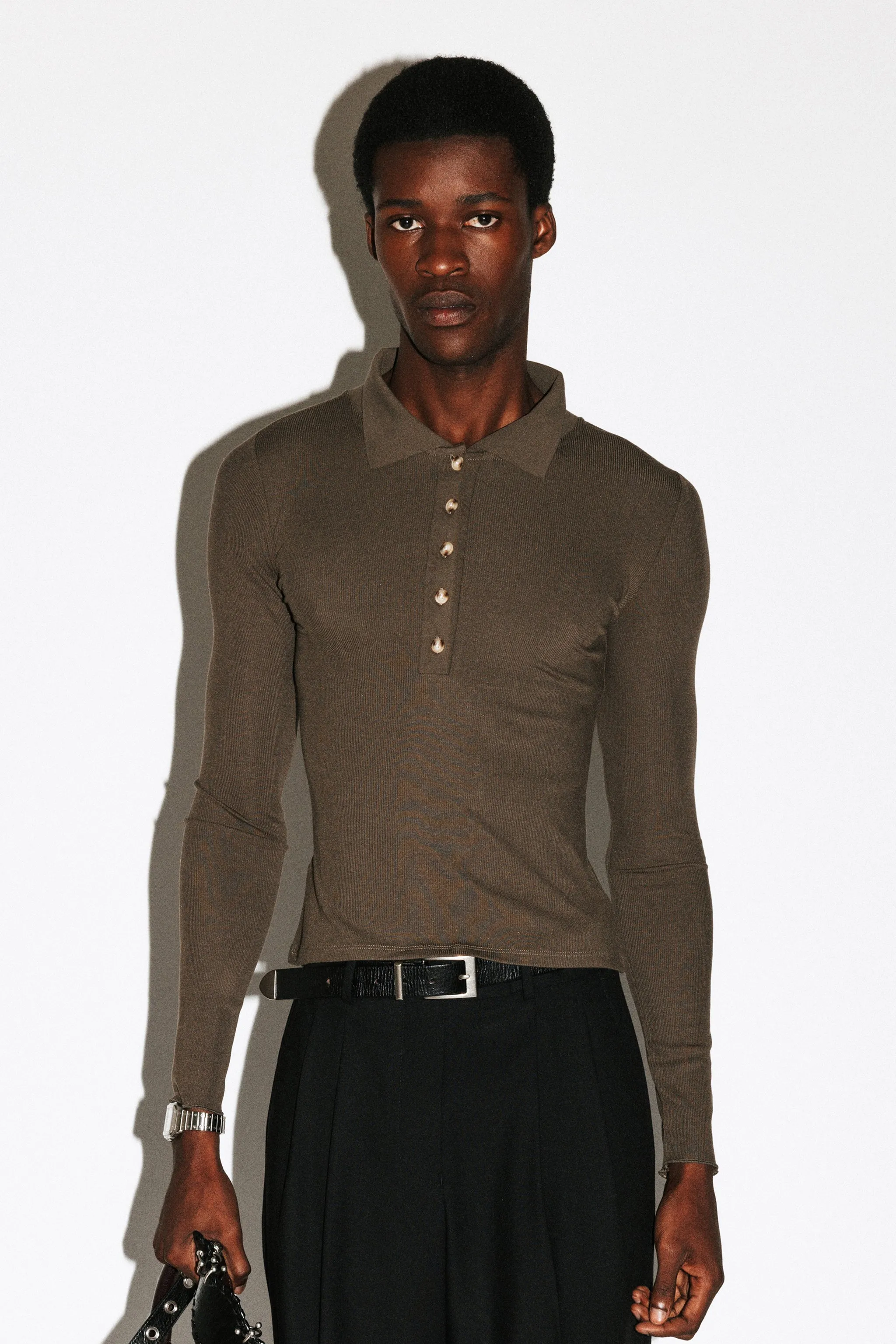 Willey Slim Silk Polo sold by California Arts