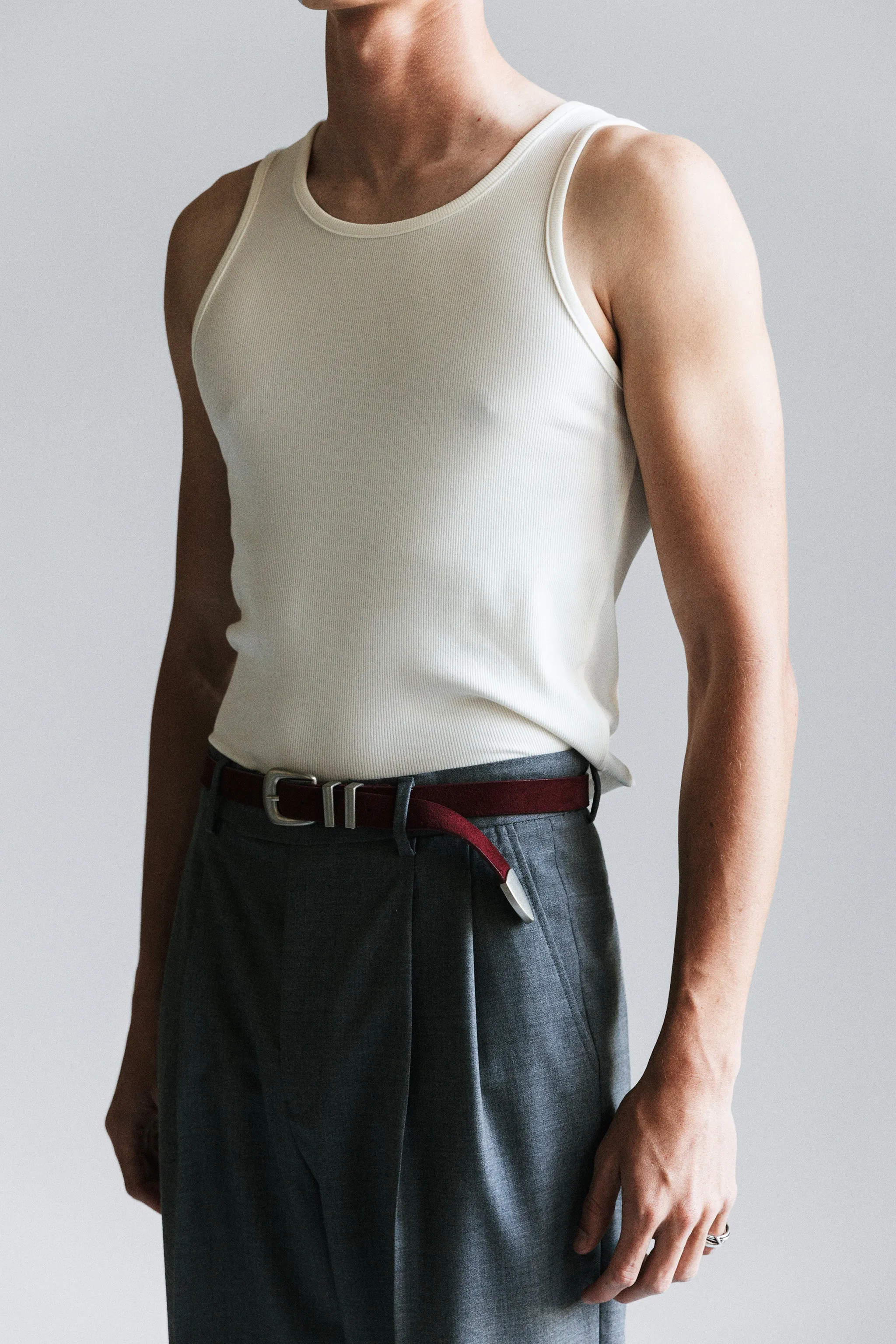 Wilshire Western Leather Belt sold by California Arts product image thumbnail 5