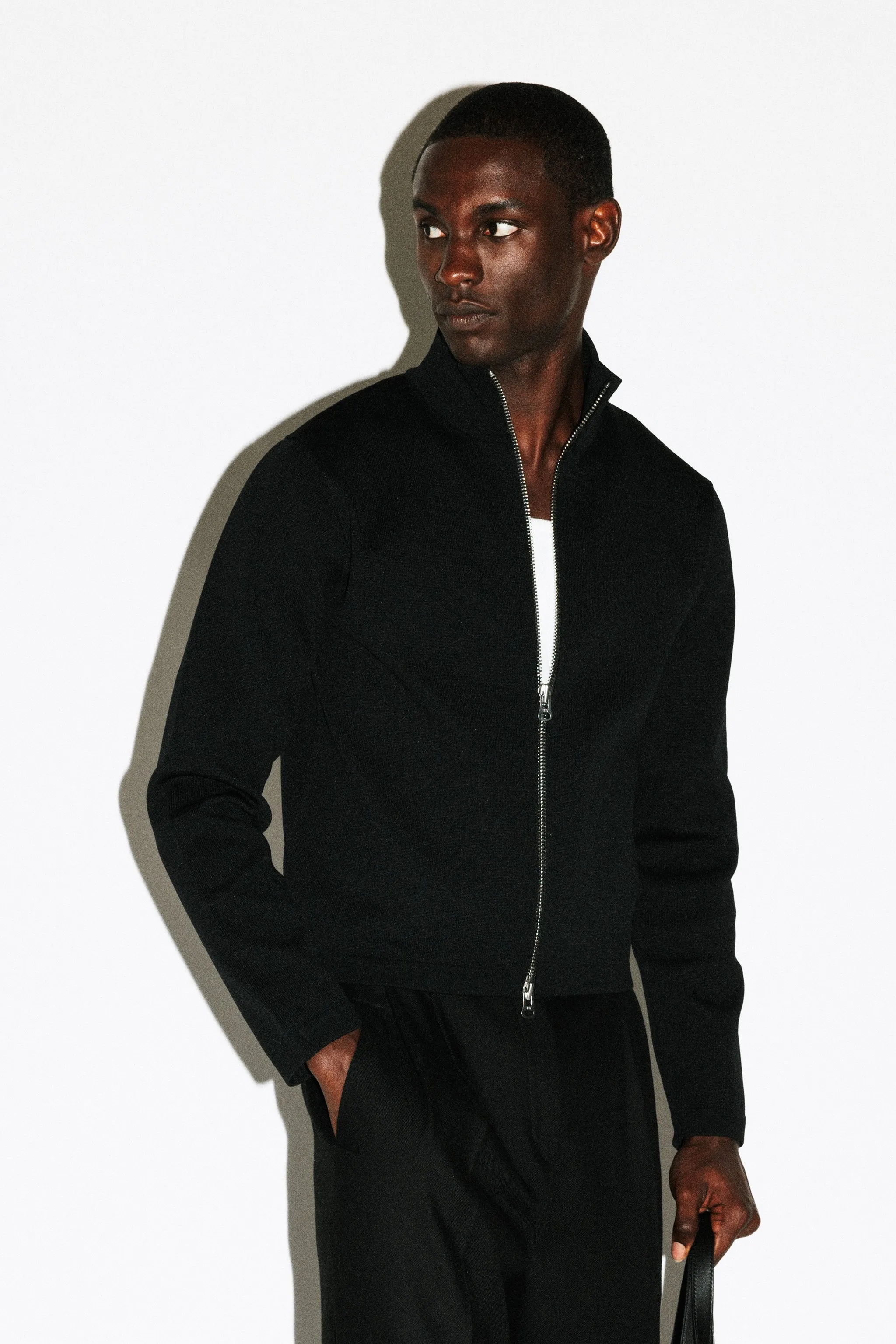 Silverado Slim Zip Cardigan sold by California Arts product image thumbnail 3