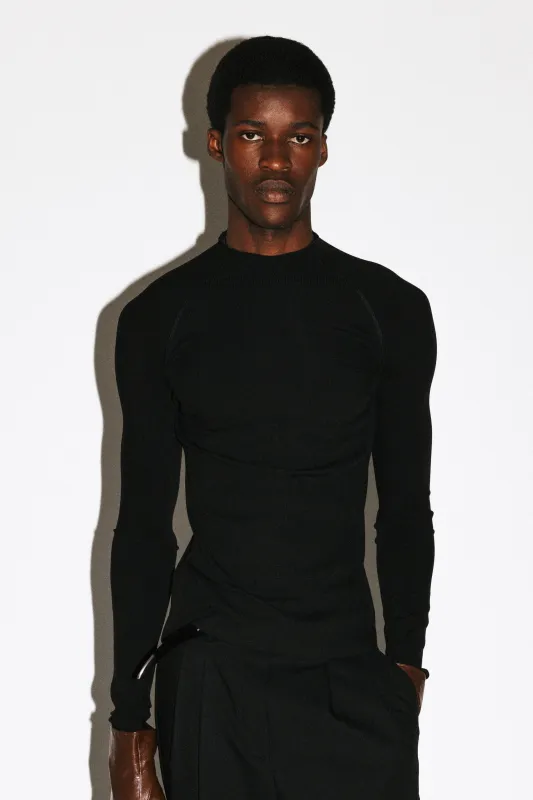 Lloyd Slim Mockneck sold by California Arts