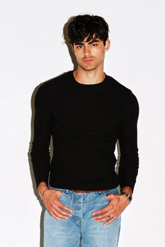 Berendo Slim Ribbed Long Sleeve made by California Arts