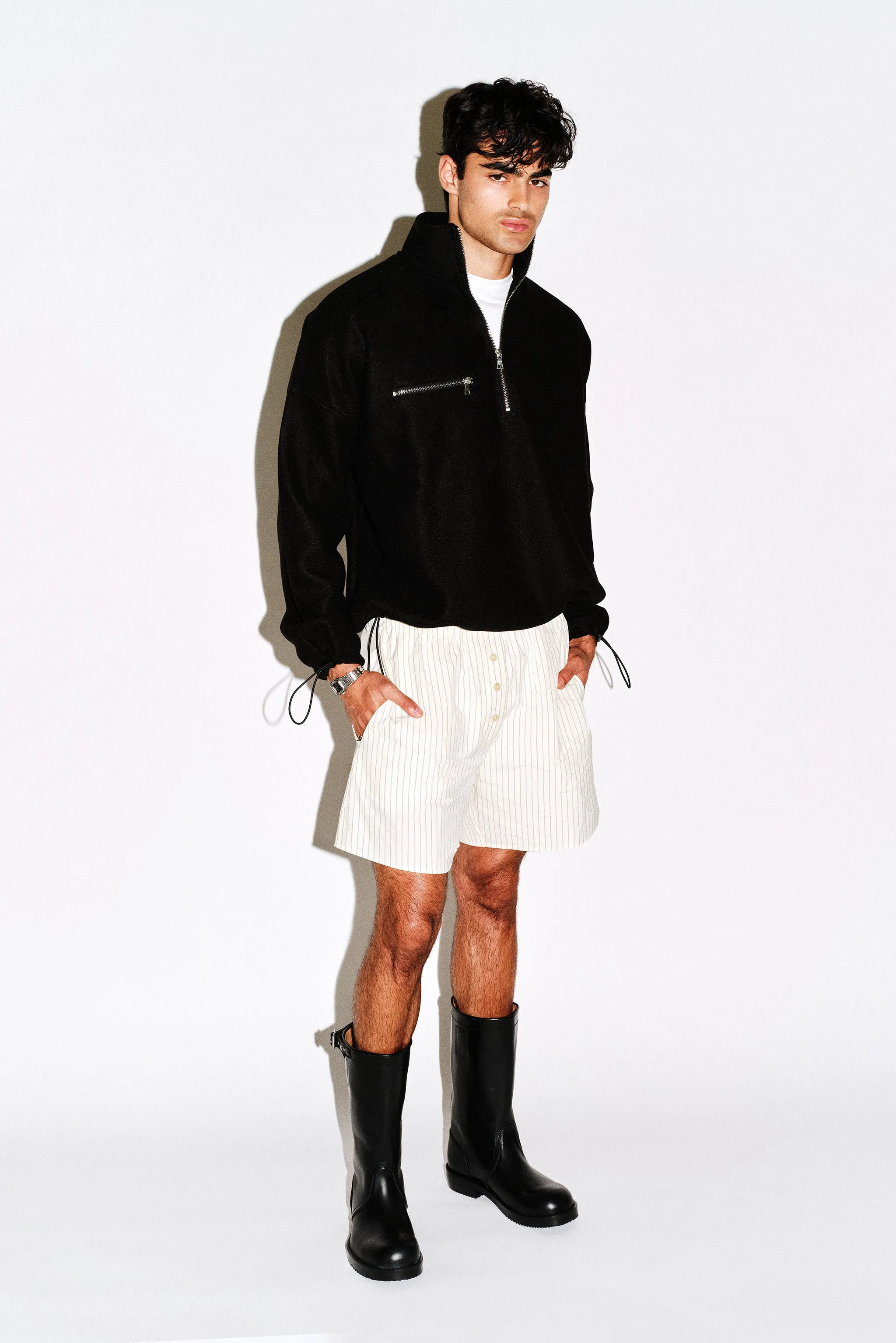 Altern Relaxed Button Front Shorts sold by California Arts product image thumbnail 2