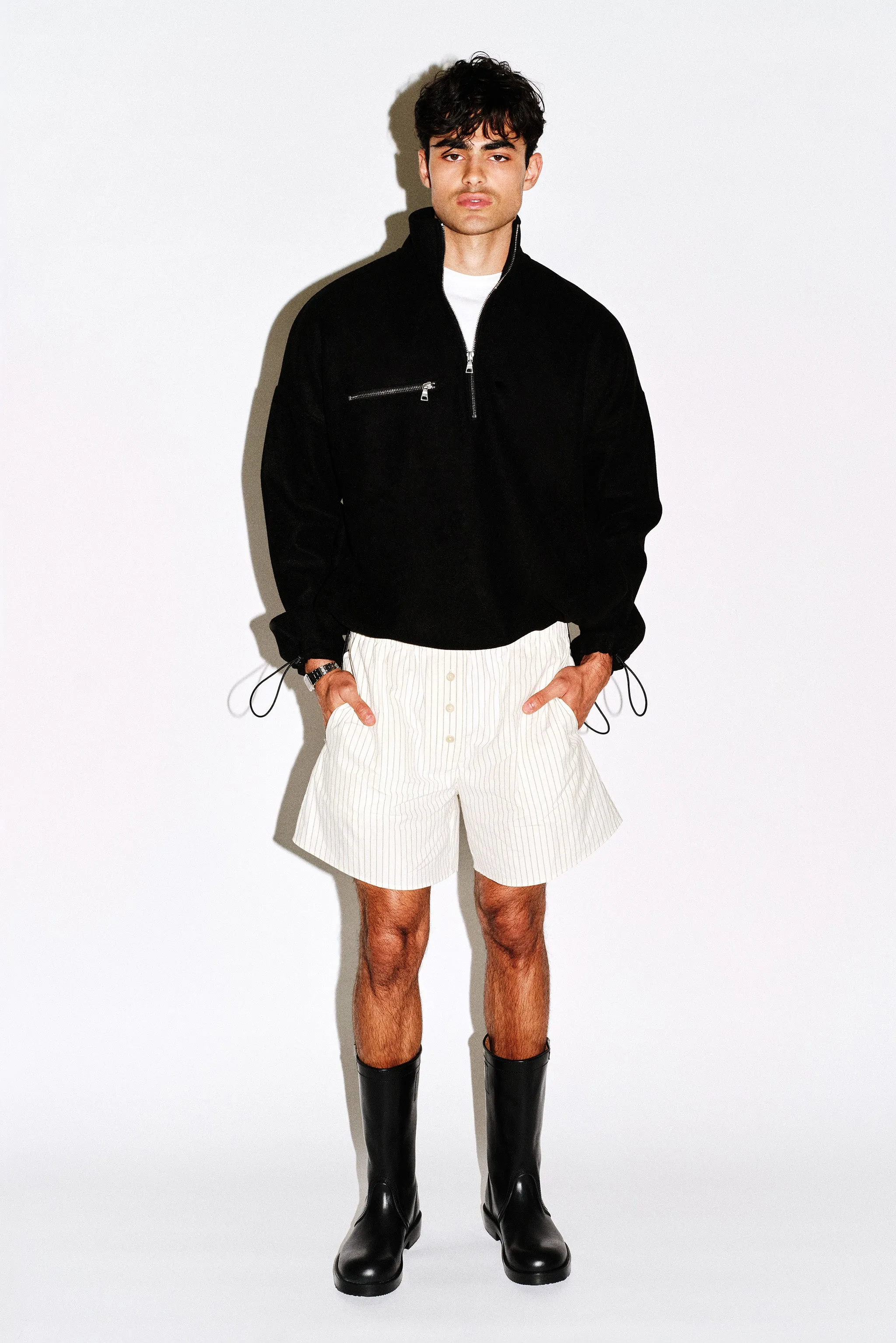 Altern Relaxed Button Front Shorts sold by California Arts