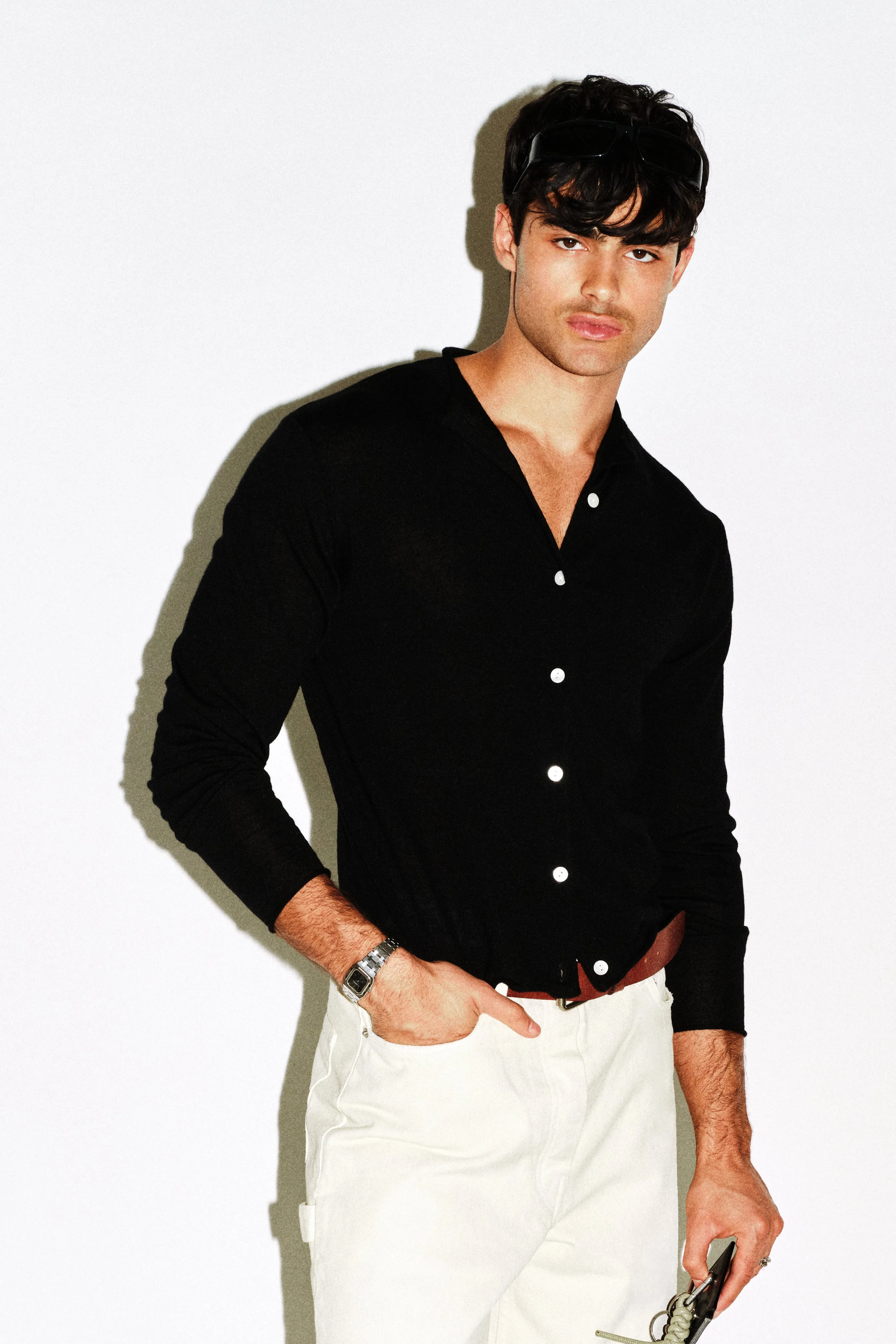 Cragmont Rollneck Cardigan sold by California Arts product image thumbnail 2