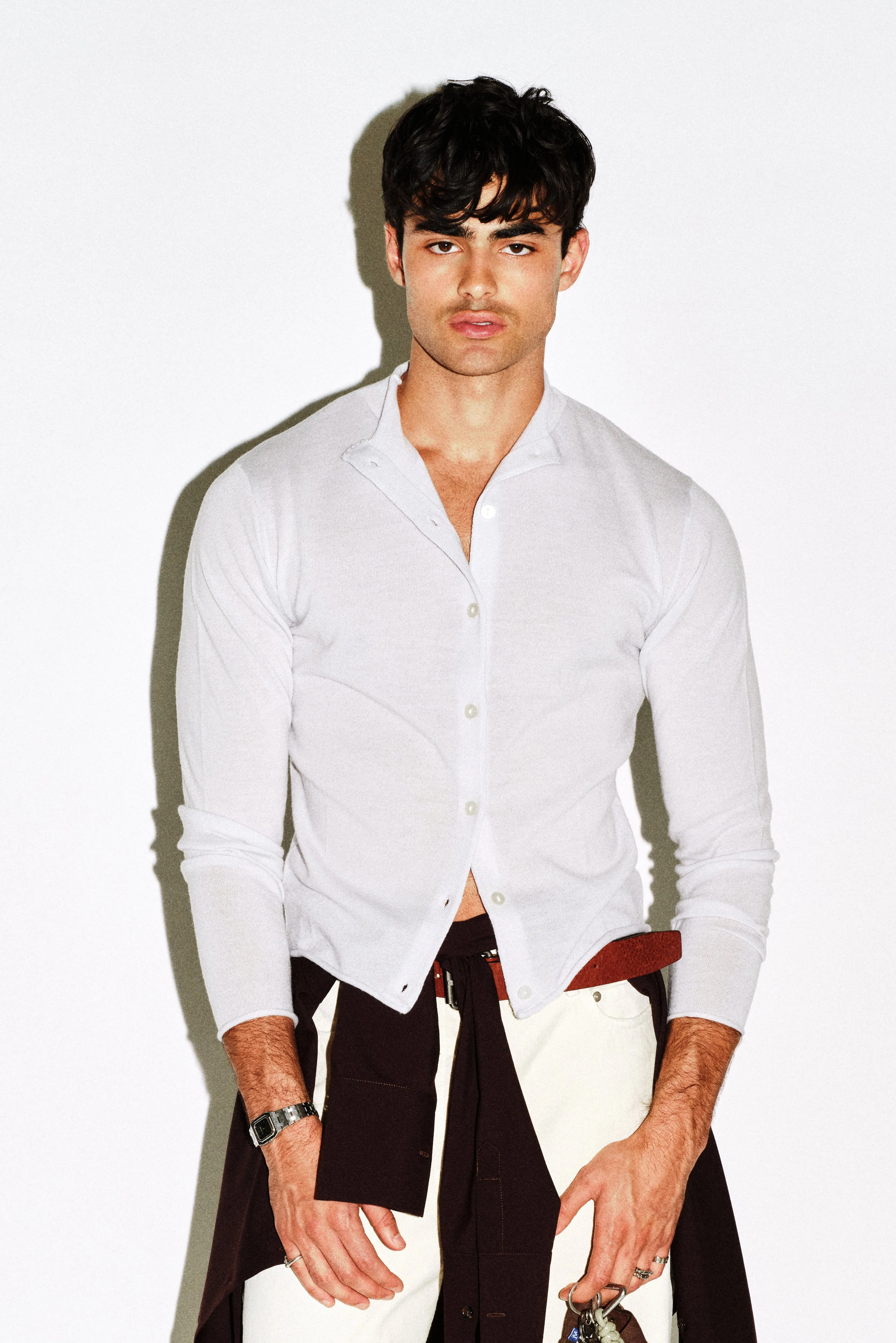 Cragmont Rollneck Cardigan sold by California Arts product image thumbnail 5