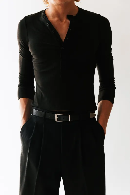 Highland Square Buckle Western Belt made by California Arts