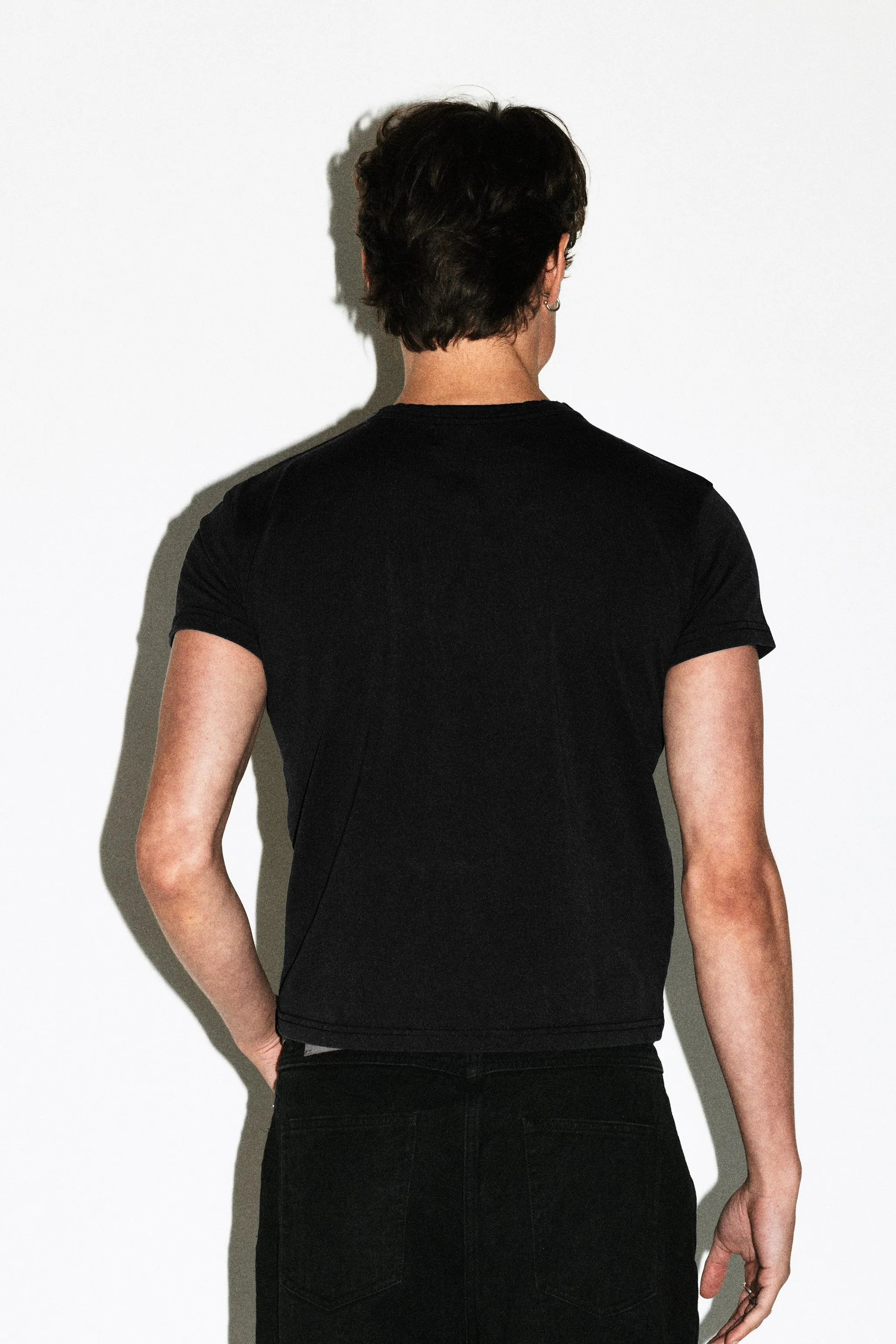 Frank Baby Tee | Washed Black sold by California Arts product image thumbnail 4