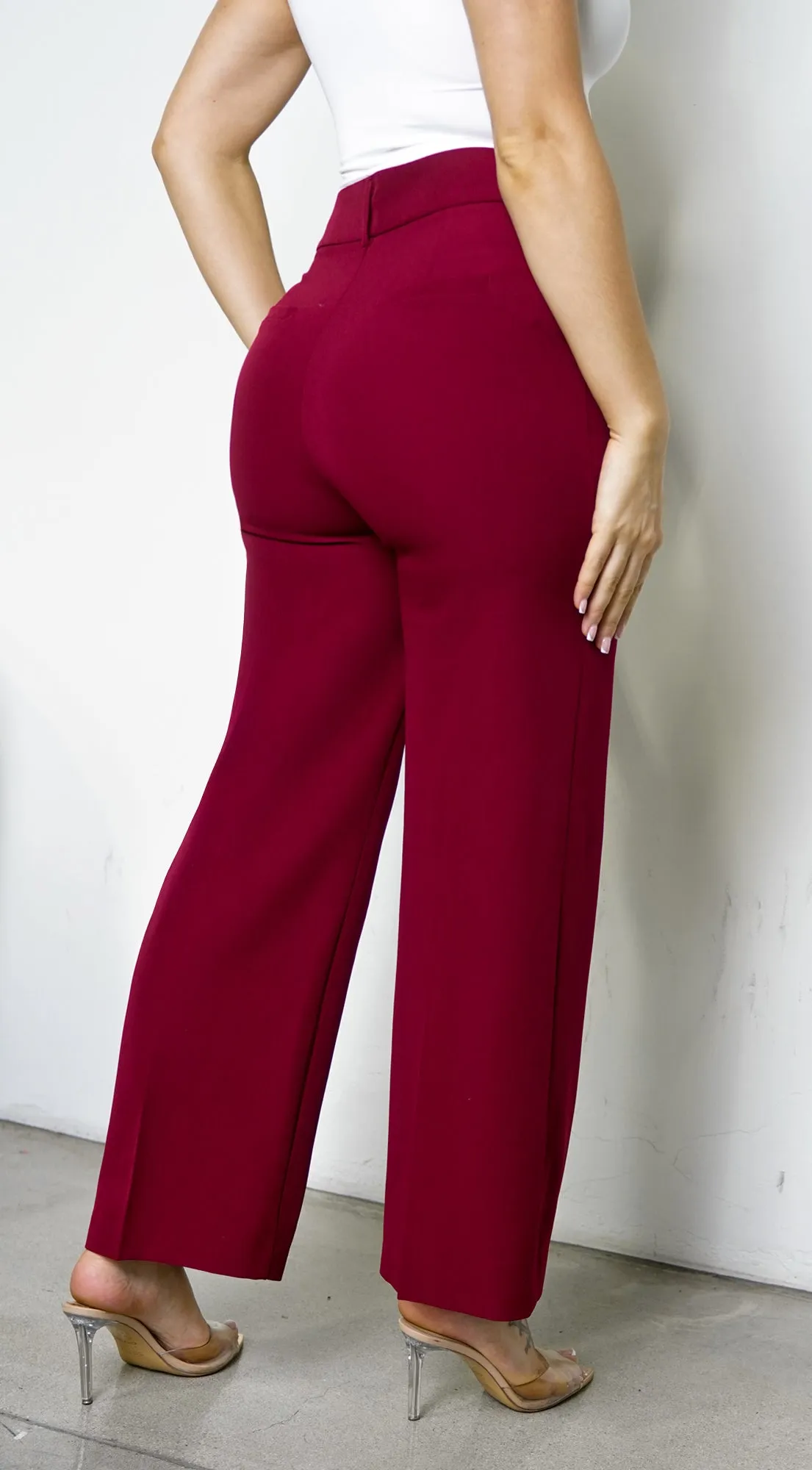 Rivane Pants - Burgundy sold by Emprada product image thumbnail 4