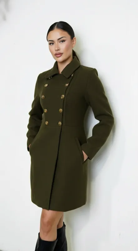 Miro Peacoat - Olive made by Emprada