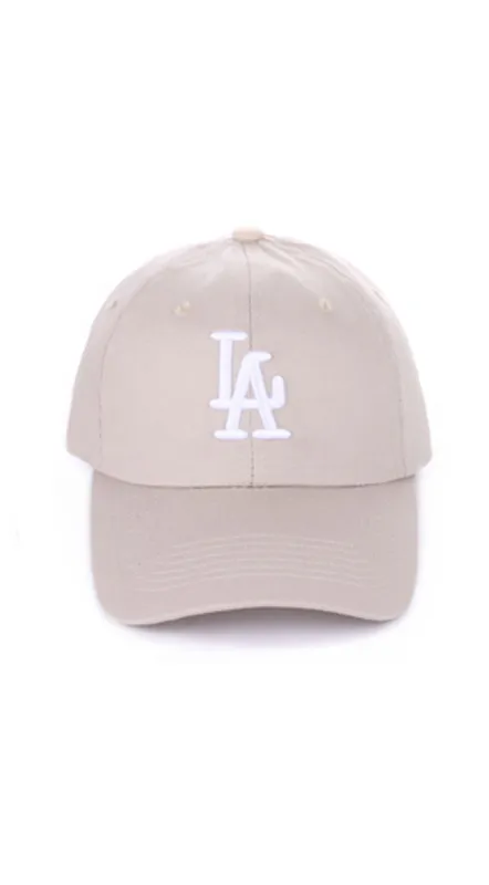LA baseball cap - Beige sold by Emprada