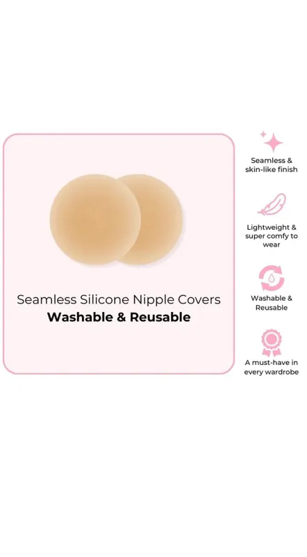 Boomba Magic Nipple Covers - Beige sold by Emprada