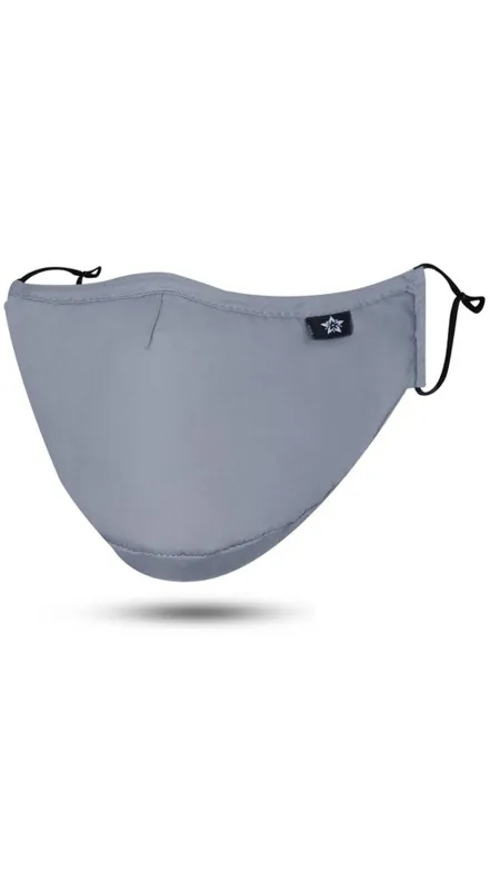 Gray Adjustable Reusable Face Mask sold by Emprada